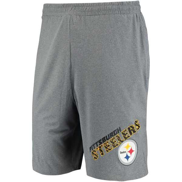 Men's Pittsburgh Steelers Concepts Sport Tactic Lounge Shorts Heathered Gray,We sell and wholesale Men's Pittsburgh Steelers Concepts Sport Tactic Lounge Shorts Heathered Gray on line form chian!